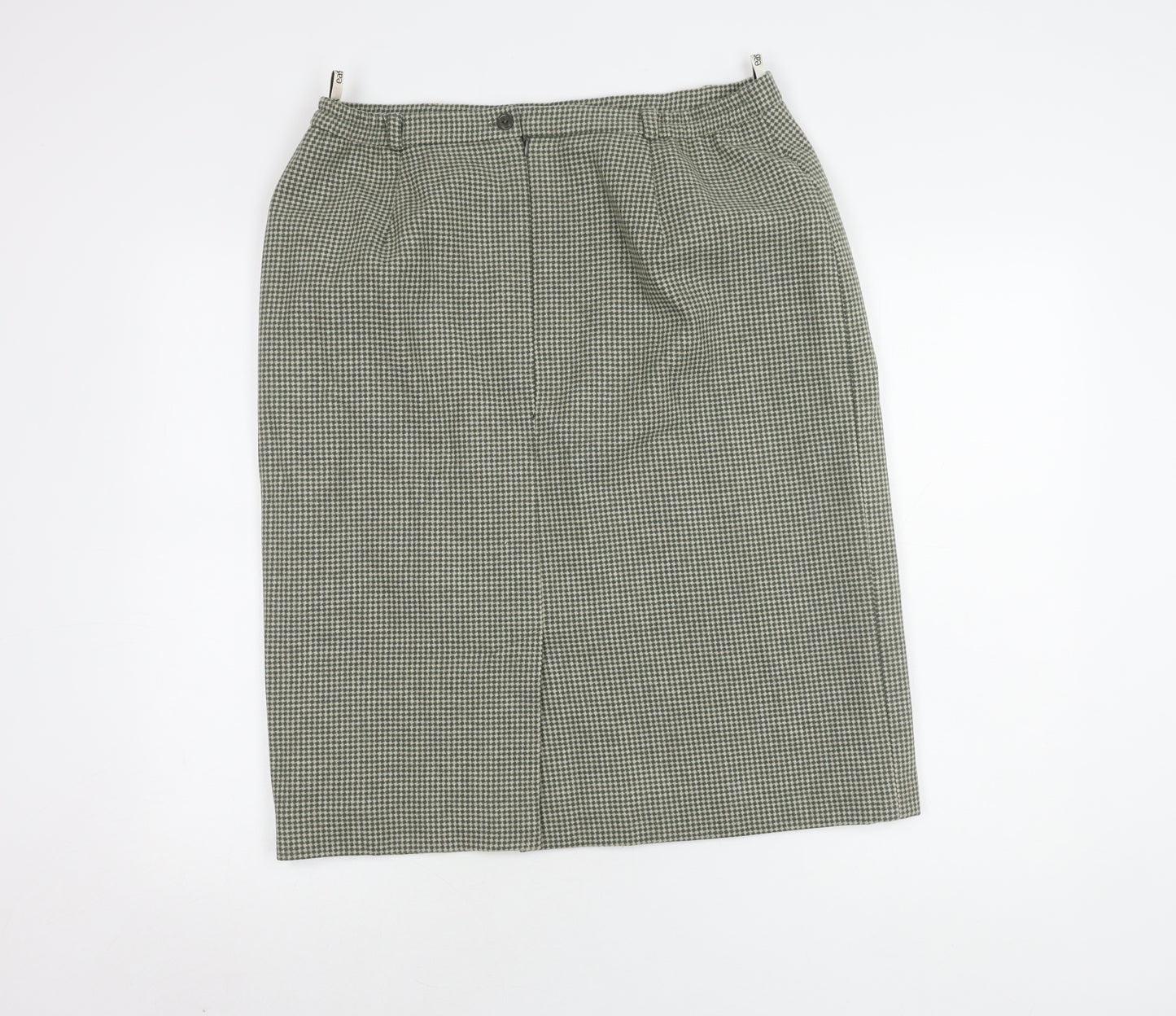 Eastex Women's Grey Midi Pencil Skirt Size 16
