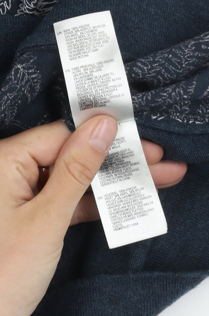 White Stuff Women's Blue Jumper, Size 10