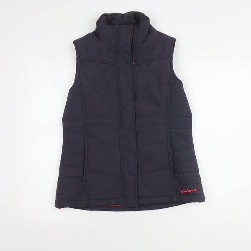 Peter Storm Women's Blue Puffer Waistcoat Size 12
