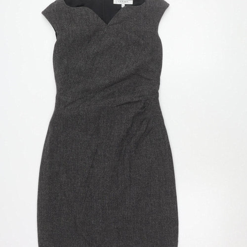 L.K. Bennett Women's Grey Pencil Dress, Size 10