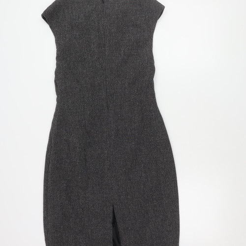 L.K. Bennett Women's Grey Pencil Dress, Size 10