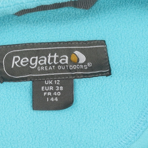 Regatta Women's Blue Fleece Sweatshirt Size 12