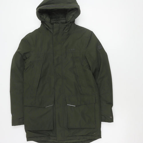 Regatta Boys' Green Parka Coat, Hooded, Size 11-12 Years