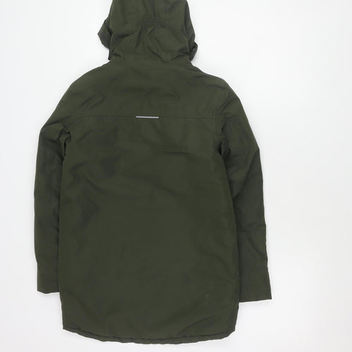 Regatta Boys' Green Parka Coat, Hooded, Size 11-12 Years