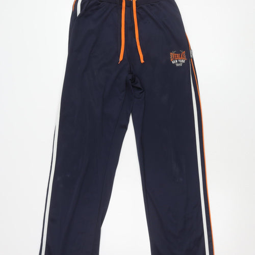 Everlast Unisex Blue S Track Pants Gym Training Trousers