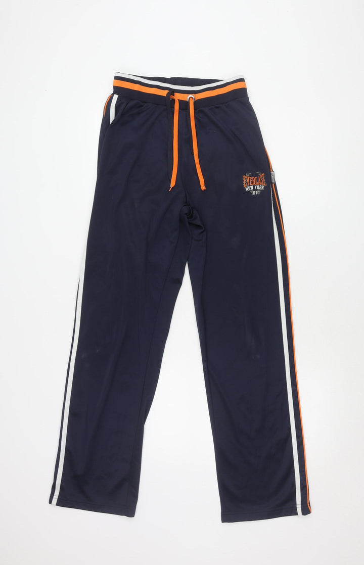 Everlast Unisex Blue S Track Pants Gym Training Trousers