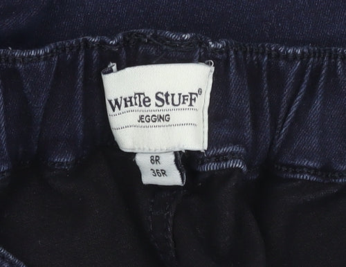 White Stuff Women's Blue Jegging Size 8R Denim