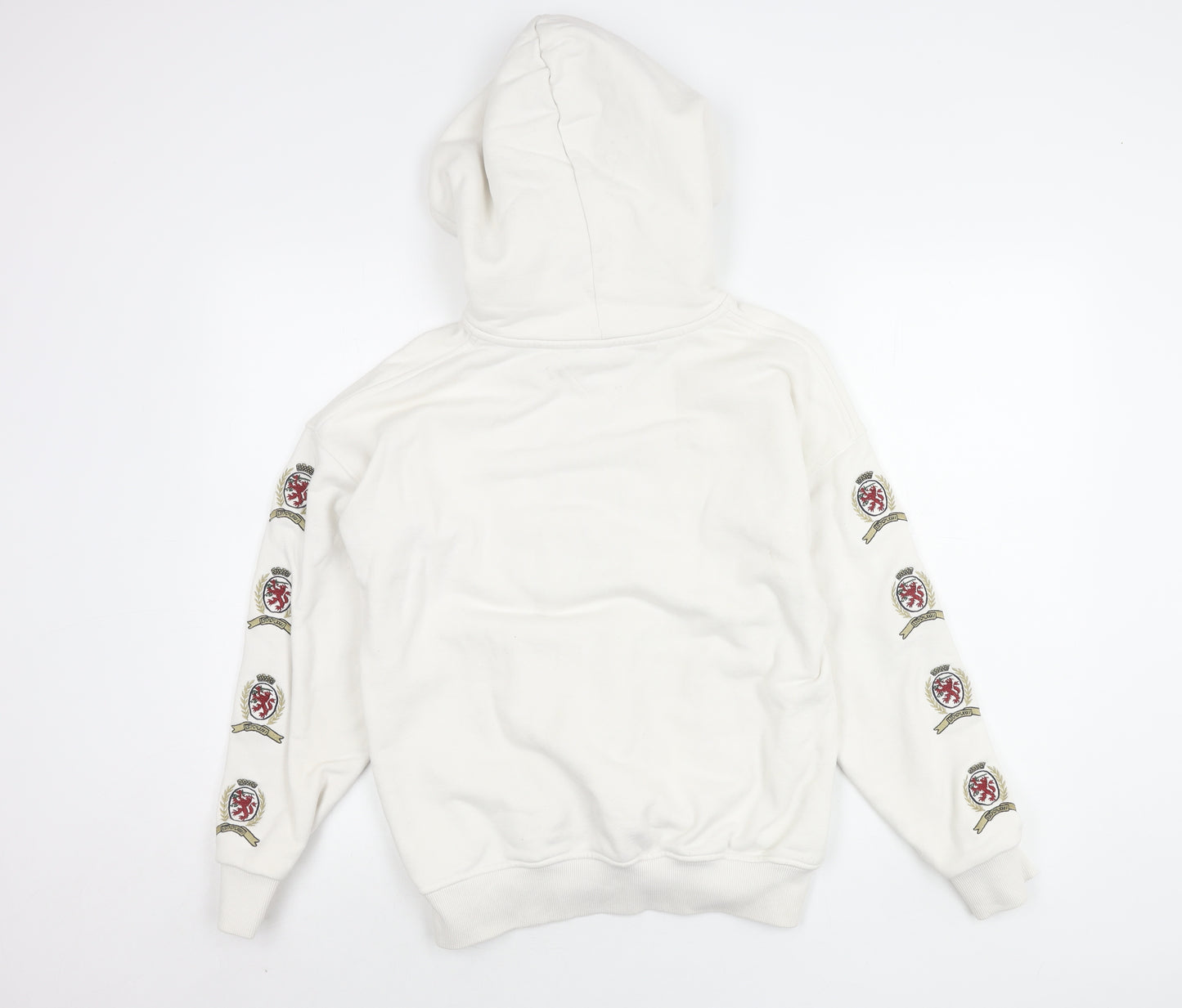 Tommy Jeans Unisex Adults White Pullover Hoodie S