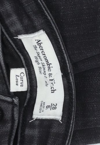 Abercrombie & Fitch Women's Black Skinny Jeans Size 6