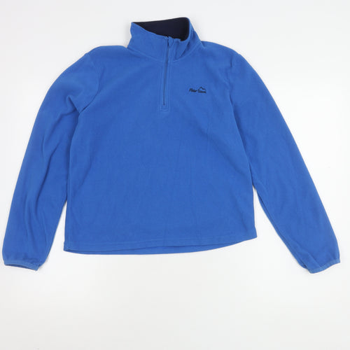 Peter Storm Boys Blue Fleece Sweatshirt Size 13-14