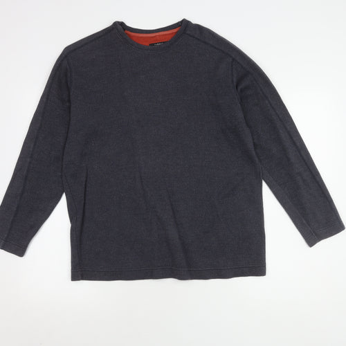 Thomas Nash Men's Grey Pullover Jumper, Size S