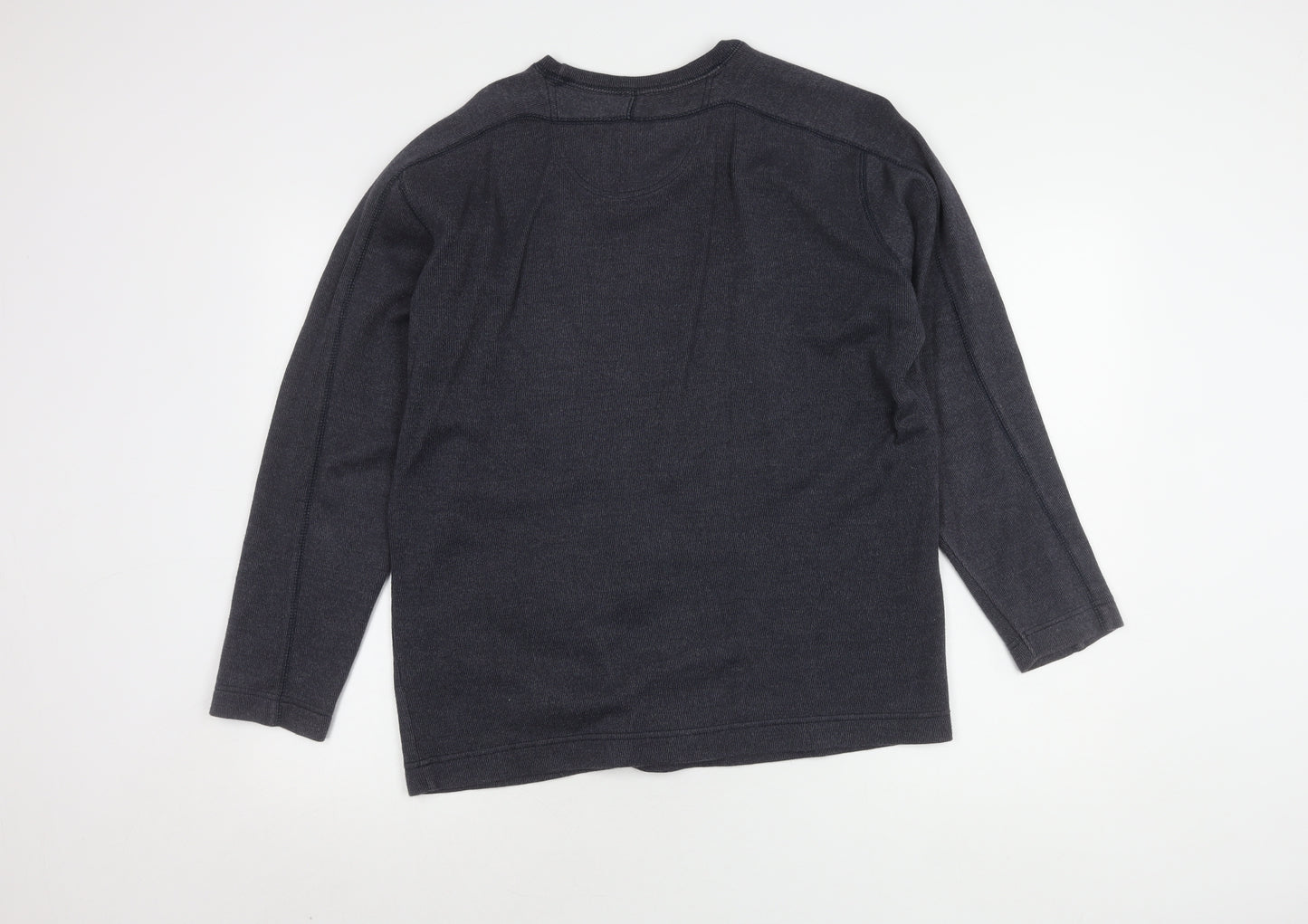 Thomas Nash Men's Grey Pullover Jumper, Size S