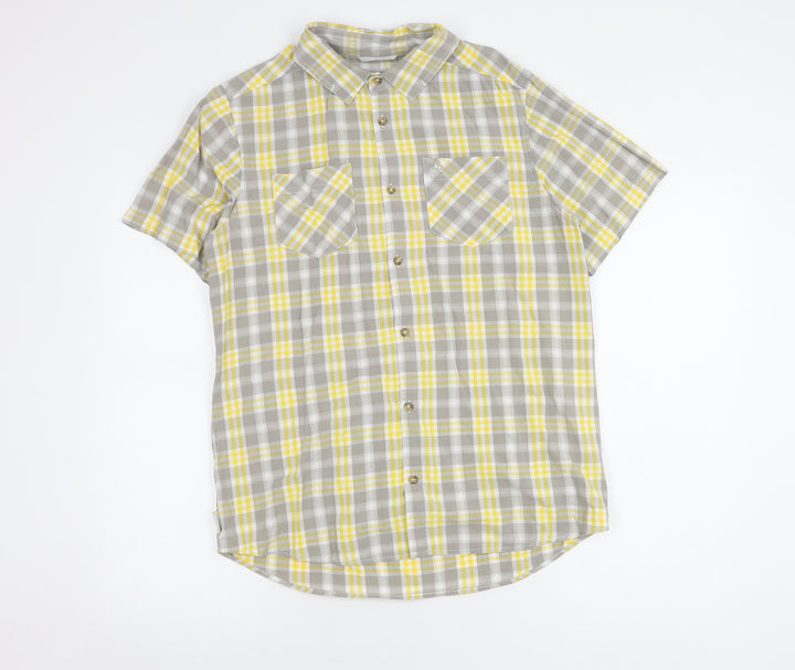 Craghoppers Men's Multicoloured Plaid Short Sleeve Shirt