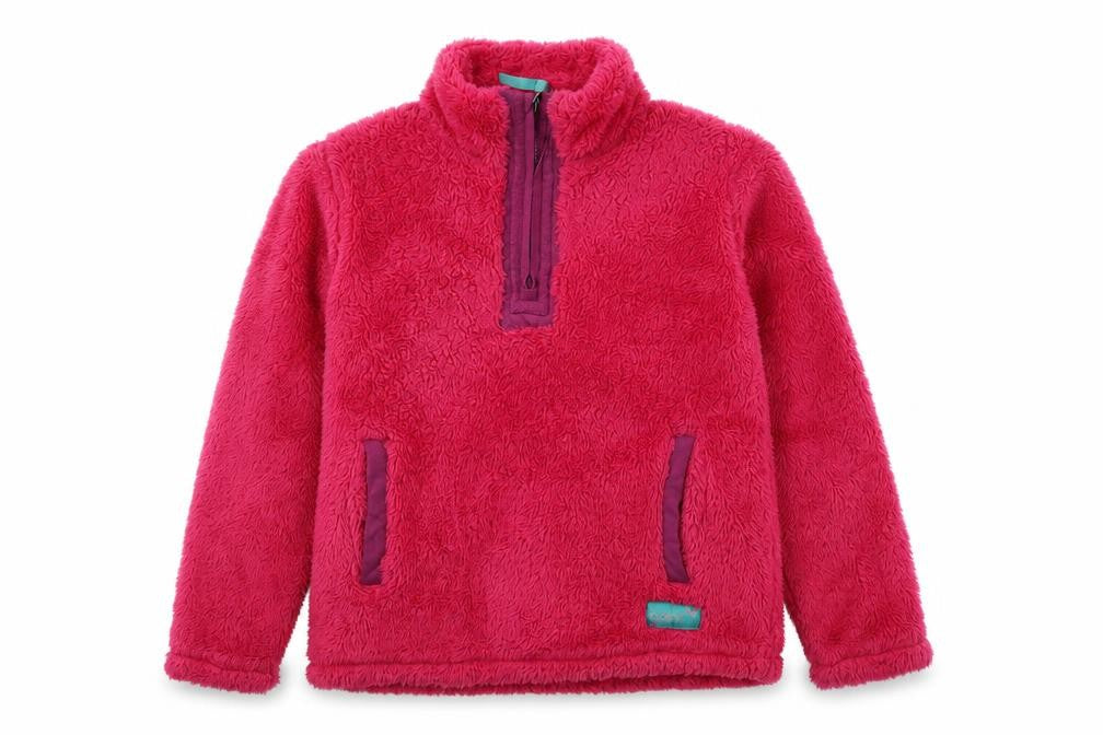 Gelert Girls Pink Fleece Pullover Sweatshirt, Size 11-12 Years