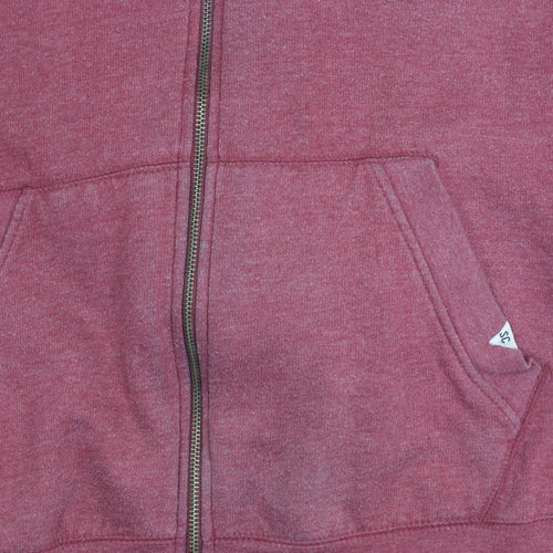 SoulCal & Co Men's Red Hooded Jacket XL Casual
