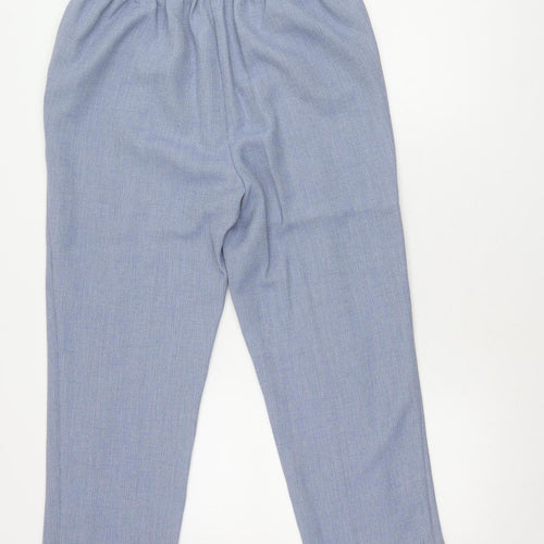 Honor Millburn Women's Blue Relaxed Trousers, Size 12