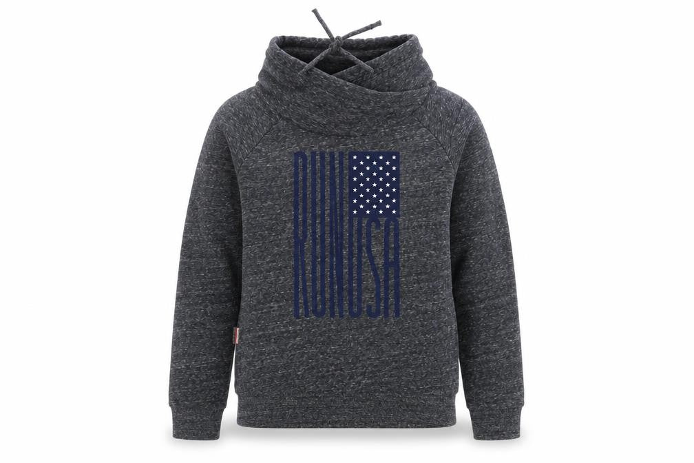 Front view of New Balance Women's Grey S Sweatshirt