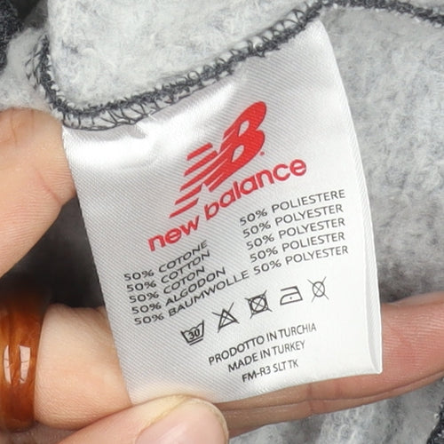 New Balance Women's Grey S Sweatshirt