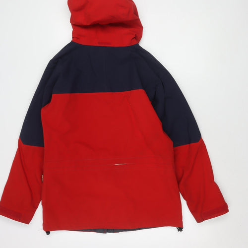 Berghaus Women's Red Waterproof Anorak Jacket Size 8