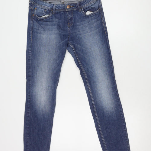 s.Oliver Women's Blue Skinny Jeans Size 8
