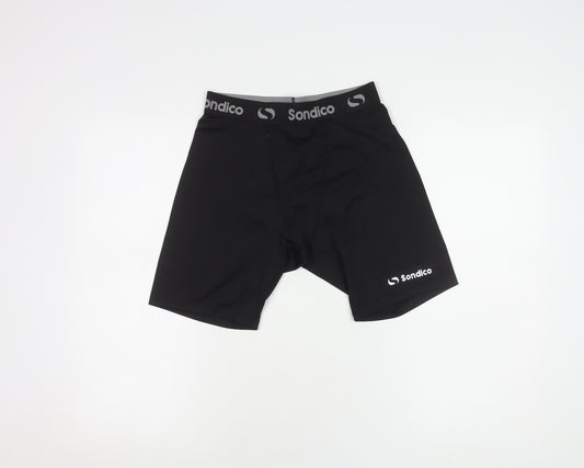 Sondico Men's Black Compression Shorts L