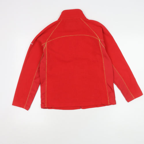 Regatta Girls Red Fleece Mid Jacket 11-12 Yrs