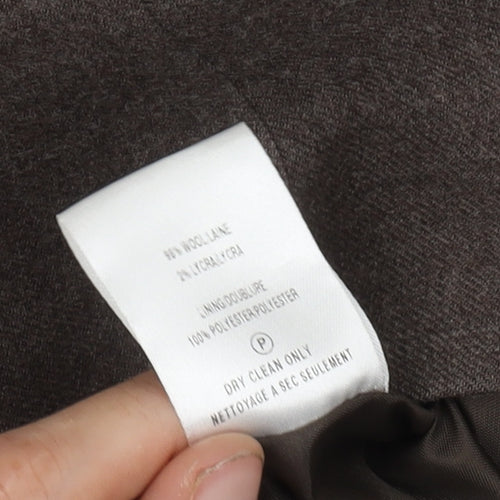 Eastex Women's Brown Wool Blend Suit Jacket Size 12