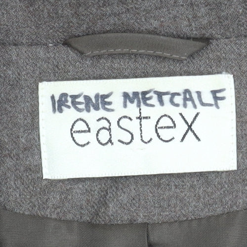 Eastex Women's Brown Wool Blend Suit Jacket Size 12
