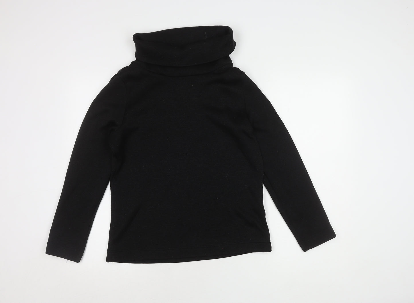 Regatta Women's Black Roll Neck Jumper, Size 10