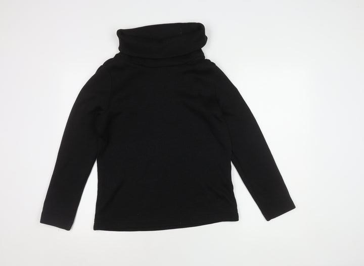 Regatta Women's Black Roll Neck Jumper, Size 10