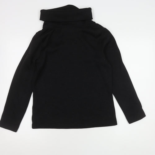 Regatta Women's Black Roll Neck Jumper, Size 10