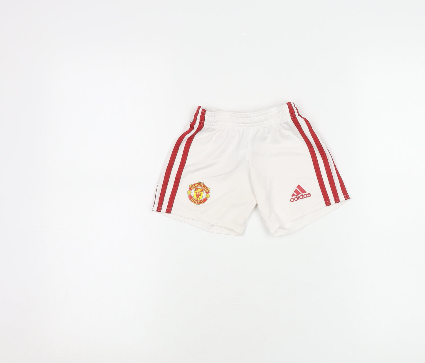 adidas Man Utd Baby Shorts 3-6M White, Track Pants, Unisex