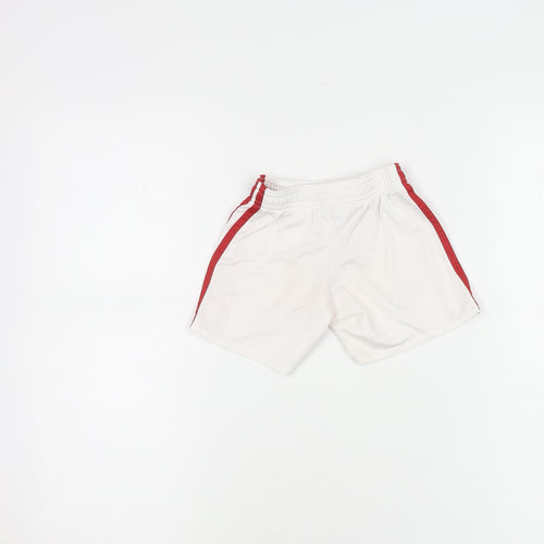 adidas Man Utd Baby Shorts 3-6M White, Track Pants, Unisex