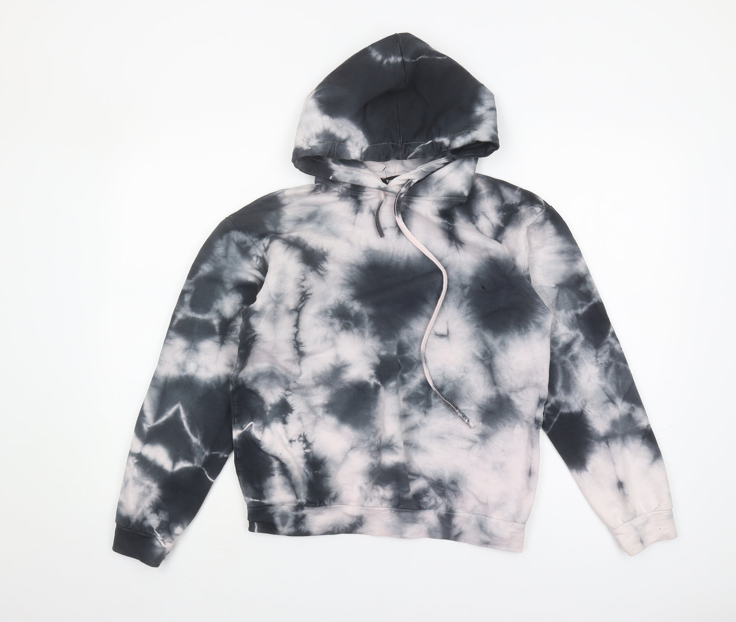 Boohoo Women's Multicoloured Tie-Dye Hoodie Size 8