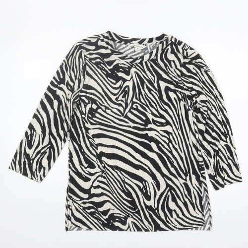 Marks and Spencer Women’s Multicoloured Animal Print Top Size 8