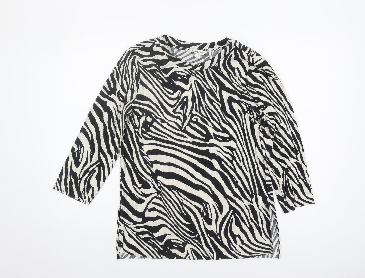 Marks and Spencer Women’s Multicoloured Animal Print Top Size 8