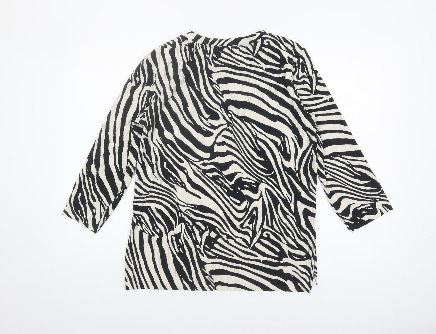 Marks and Spencer Women’s Multicoloured Animal Print Top Size 8