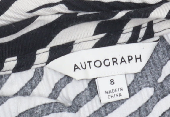 Marks and Spencer Women’s Multicoloured Animal Print Top Size 8