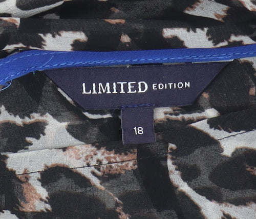 Marks and Spencer Women's Animal Print Blouse Size 18