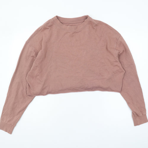 STR Women's Pink Pullover Sweatshirt M