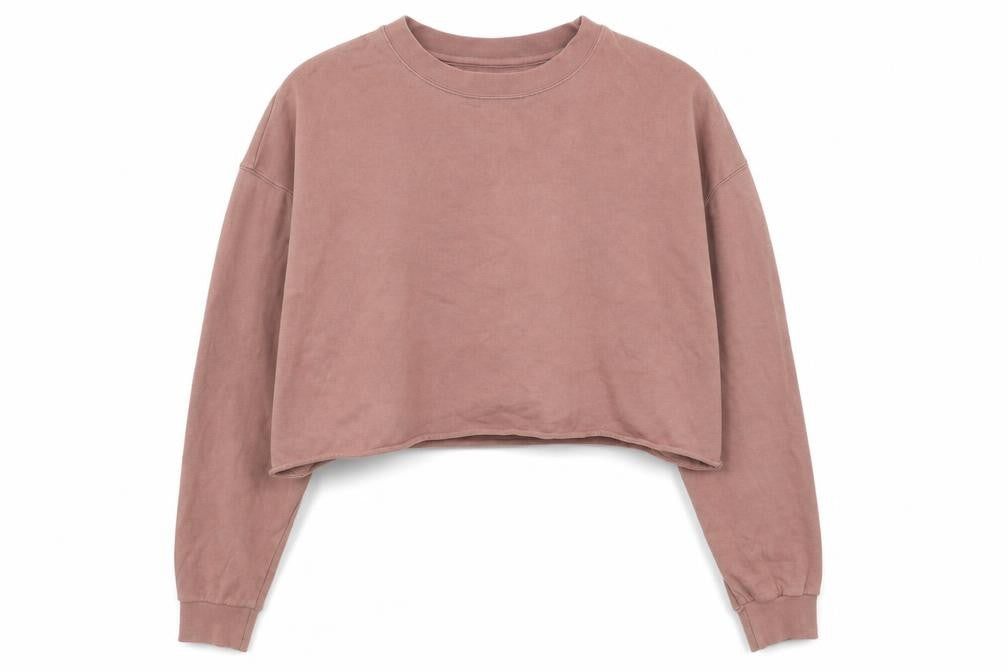 Stradivarius Women's Pink Pullover Sweatshirt M