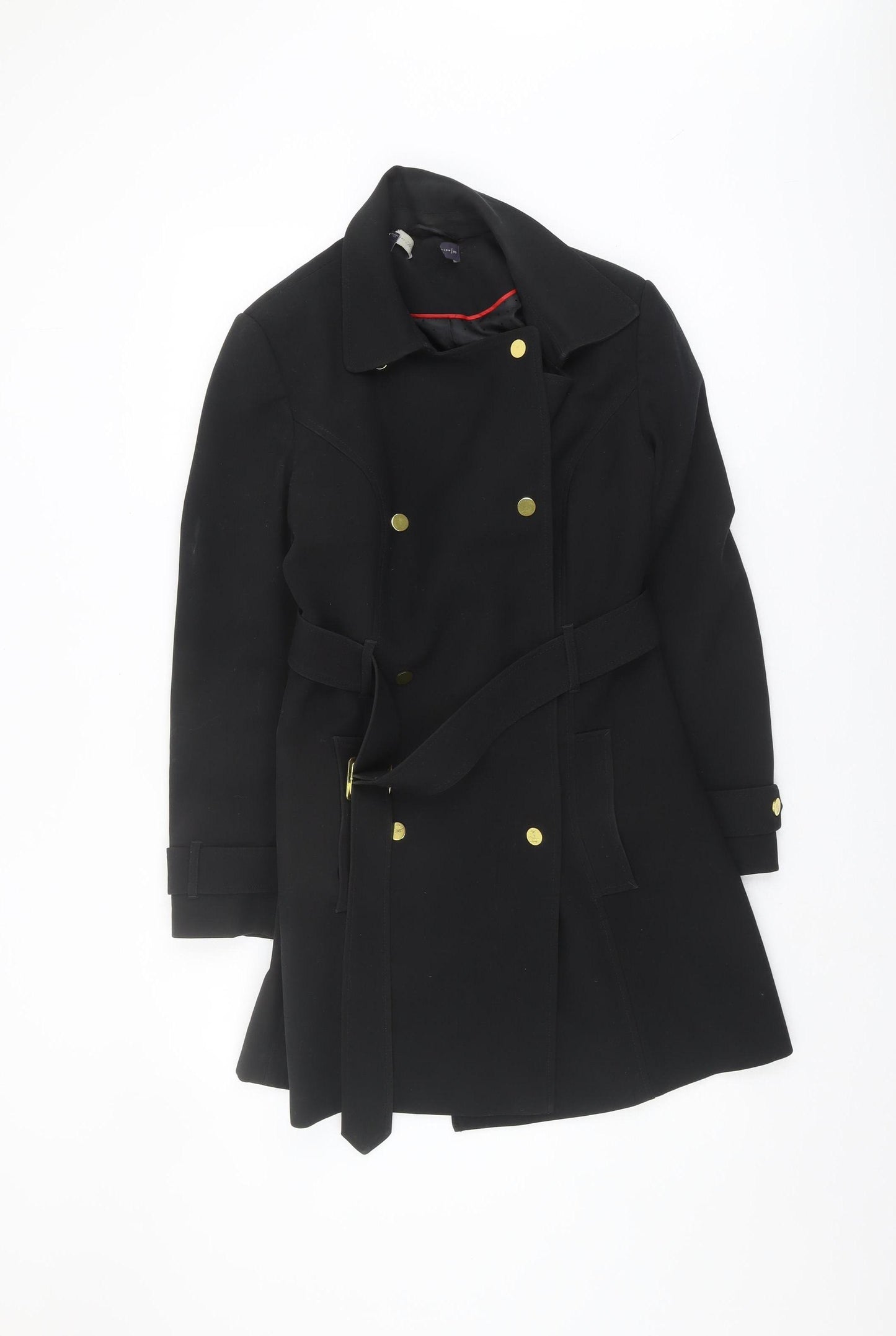 Marks and Spencer Women’s Black Trench Coat, Size 12