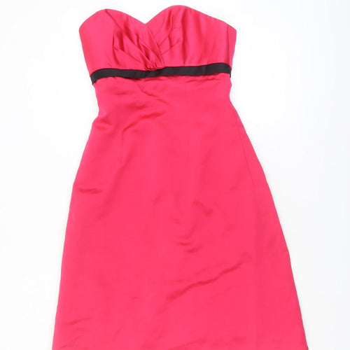 Forever Yours Women’s Pink Strapless Sheath Dress