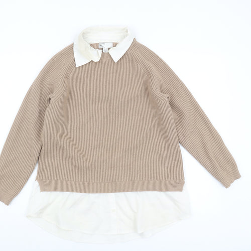 Friends Like These Women’s Beige Pullover Jumper Size 12