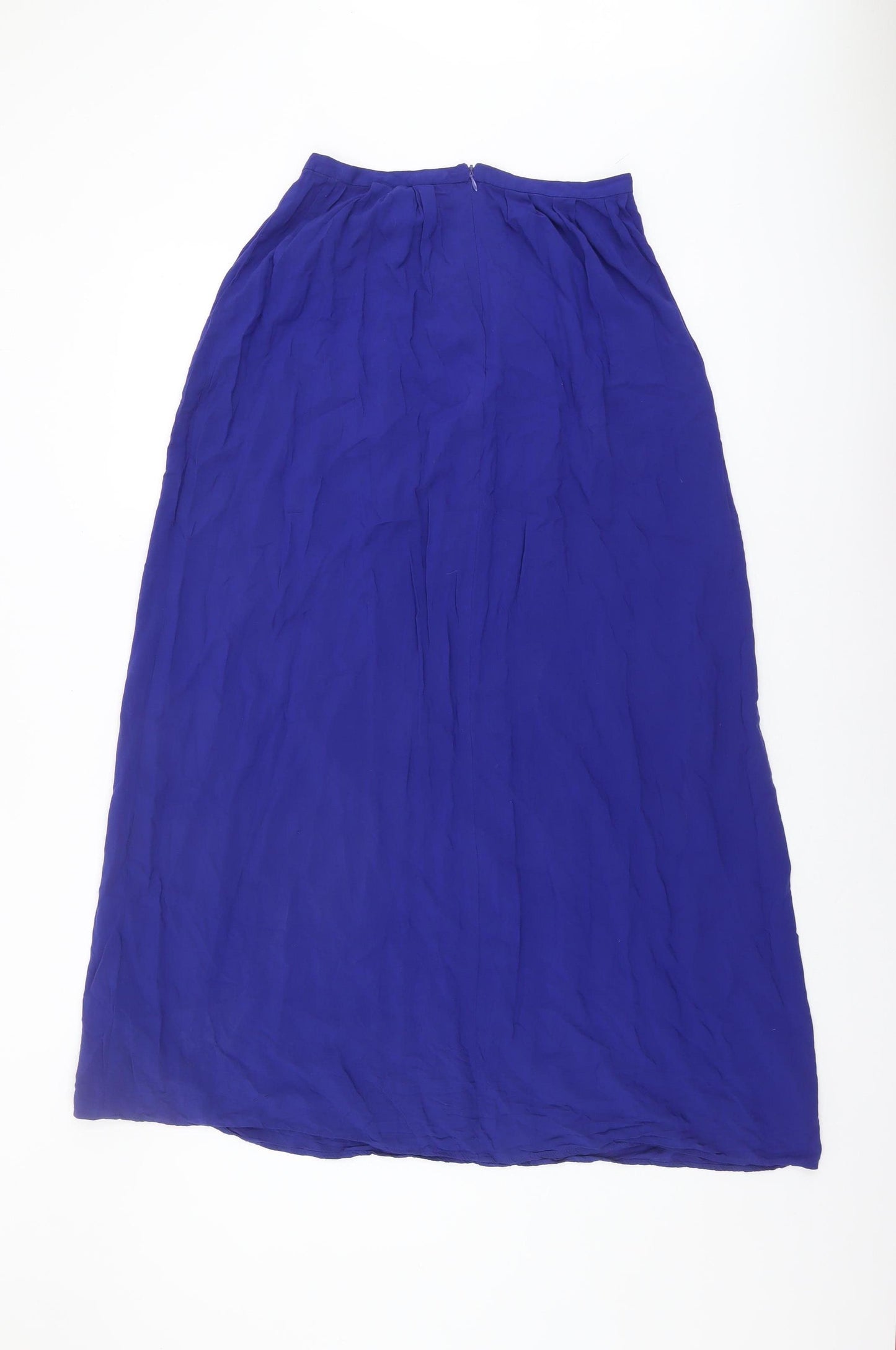 New Look Women's Blue A-Line Long Skirt Size 10