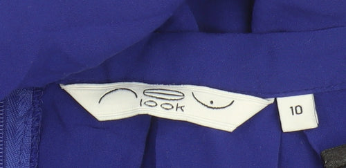 New Look Women's Blue A-Line Long Skirt Size 10