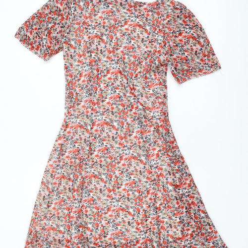 Autonomy Women's Floral Print Dress Size 10 Multicoloured