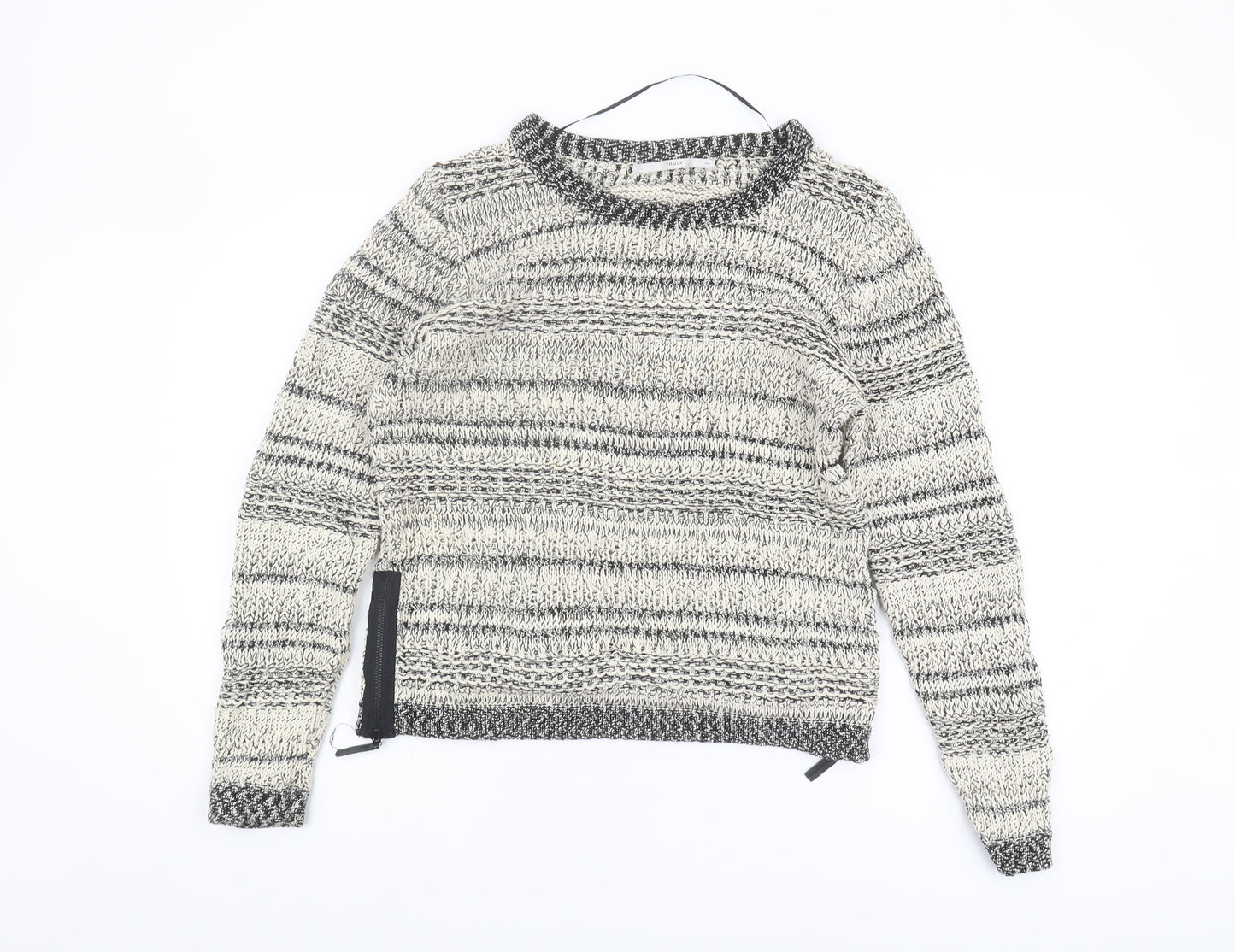 TRULY Women's Multicoloured Chunky Knit Pullover XL