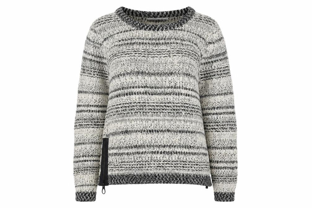 TRULY Women's Multicoloured Chunky Knit Pullover XL