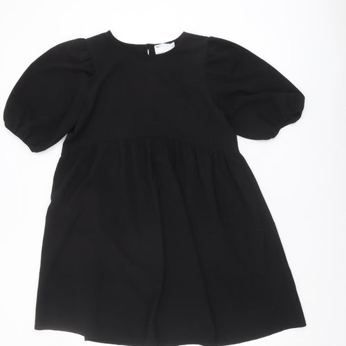 ASOS DESIGN Women's Black Shift Dress Size 10